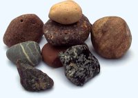 a pile of stones
